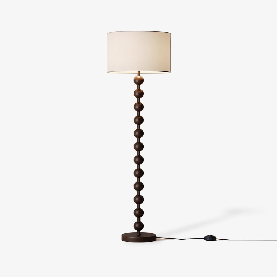 Hugo Barbell Floor Lamp - Modern Industrial Style Adjustable Standing Light for Living Room, Bedroom, or Office - Perfect for Reading, Working, and Ambient Lighting
