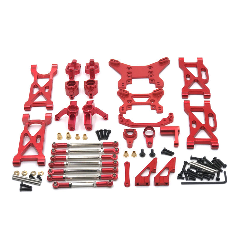 WLtoys 1/10 Scale 104001 104002 RC Car Metal Upgrade Parts Kit - Replacement & Customization for Off-Road Racing & Hobbyist RC Car Enthusiasts