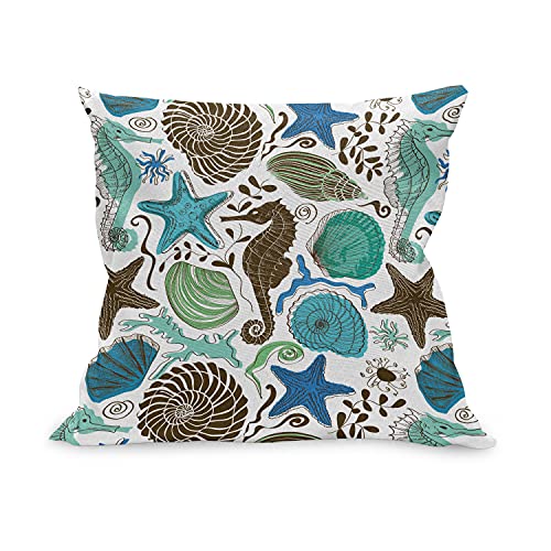 Seafoam Brown Blue