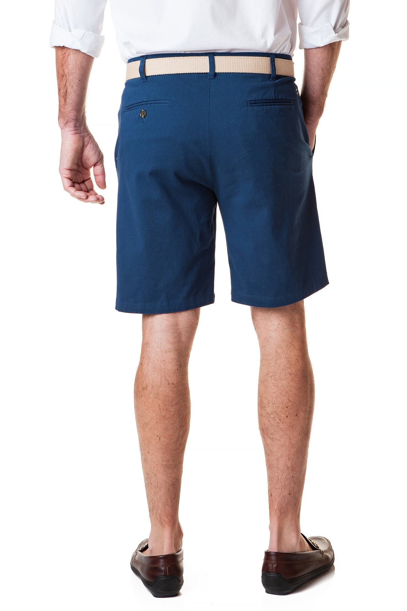 Cisco Short Stretch Twill Nantucket Navy Pants - Comfortable Slim Fit Casual Trousers for Men | Perfect for Office, Travel & Everyday Wear