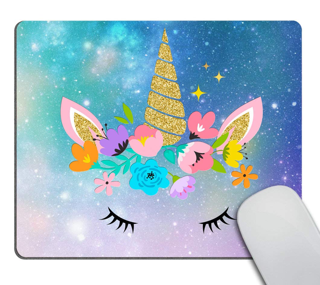 Custom Unicorn Gaming Mouse Pad - Non-Slip Rubber Base, Large Rectangle Mousepad for PC & Laptop - Perfect for Gaming, Office Work & Home Use