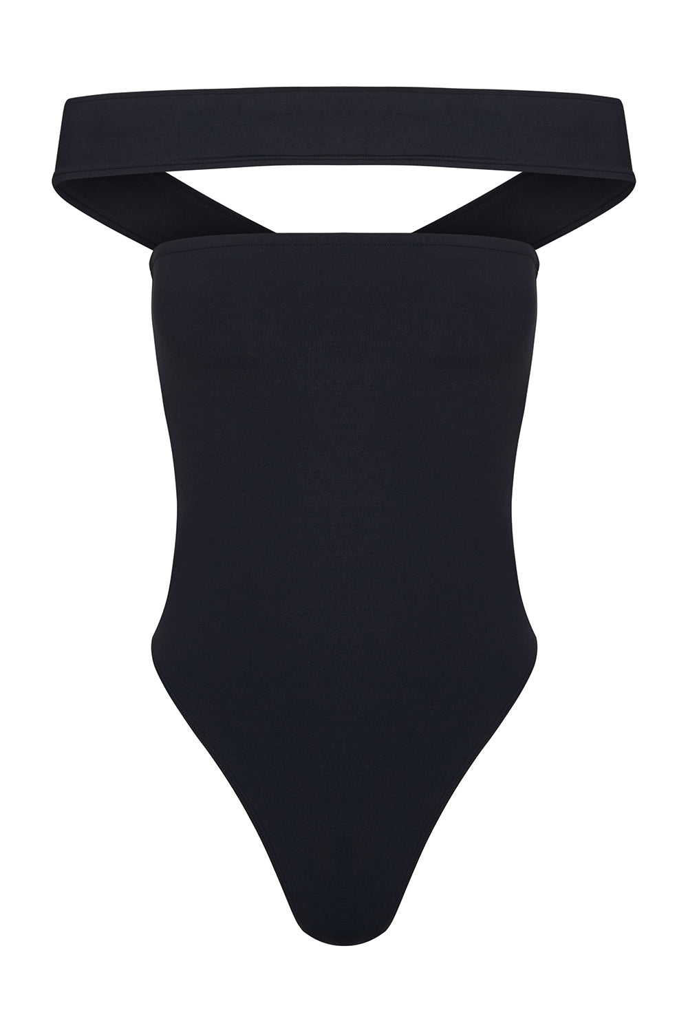 Olivia Black Eco Compression One Piece Swimsuit - Perfect for Swimming, Surfing & Beach Vacations