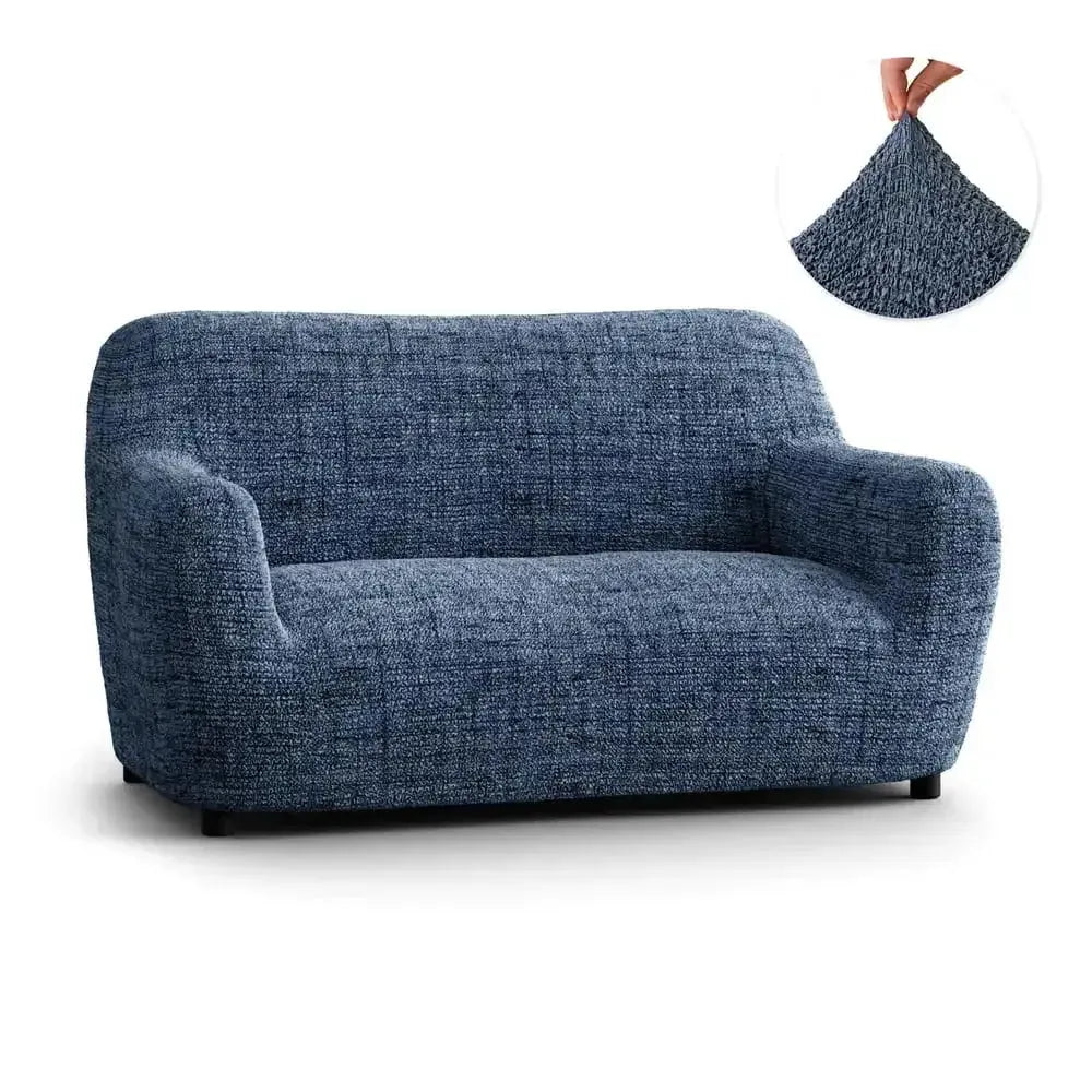 2 Seater Loveseat Slipcover - Soft Microfiber Fabric with Stylish Prints - Perfect for Living Room, Bedroom or Dorm Decor