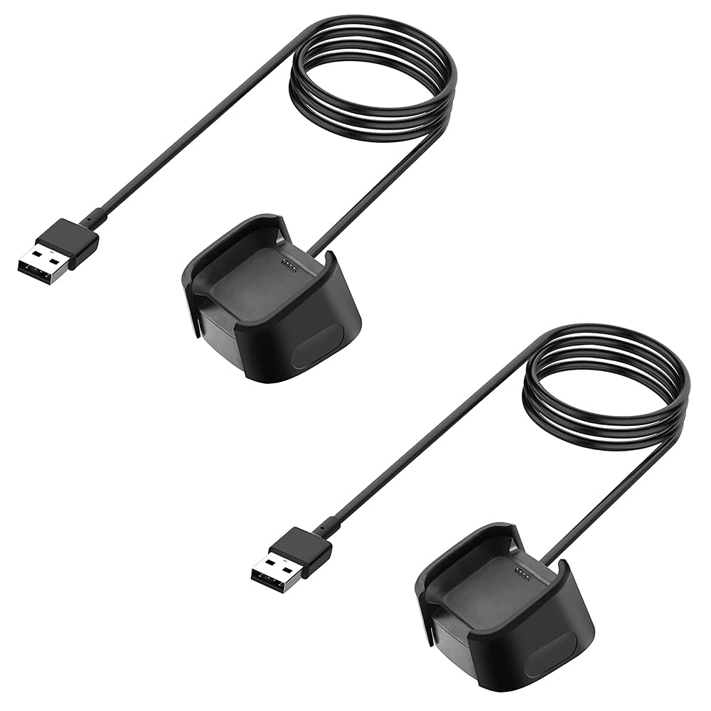 AWINNER Replacement USB Charging Dock for Fitbit Versa 2 Smartwatch - 3Ft Durable Charger Cable Compatible with Versa 2 Health & Fitness Tracker | Perfect for Home, Office & Travel Charging