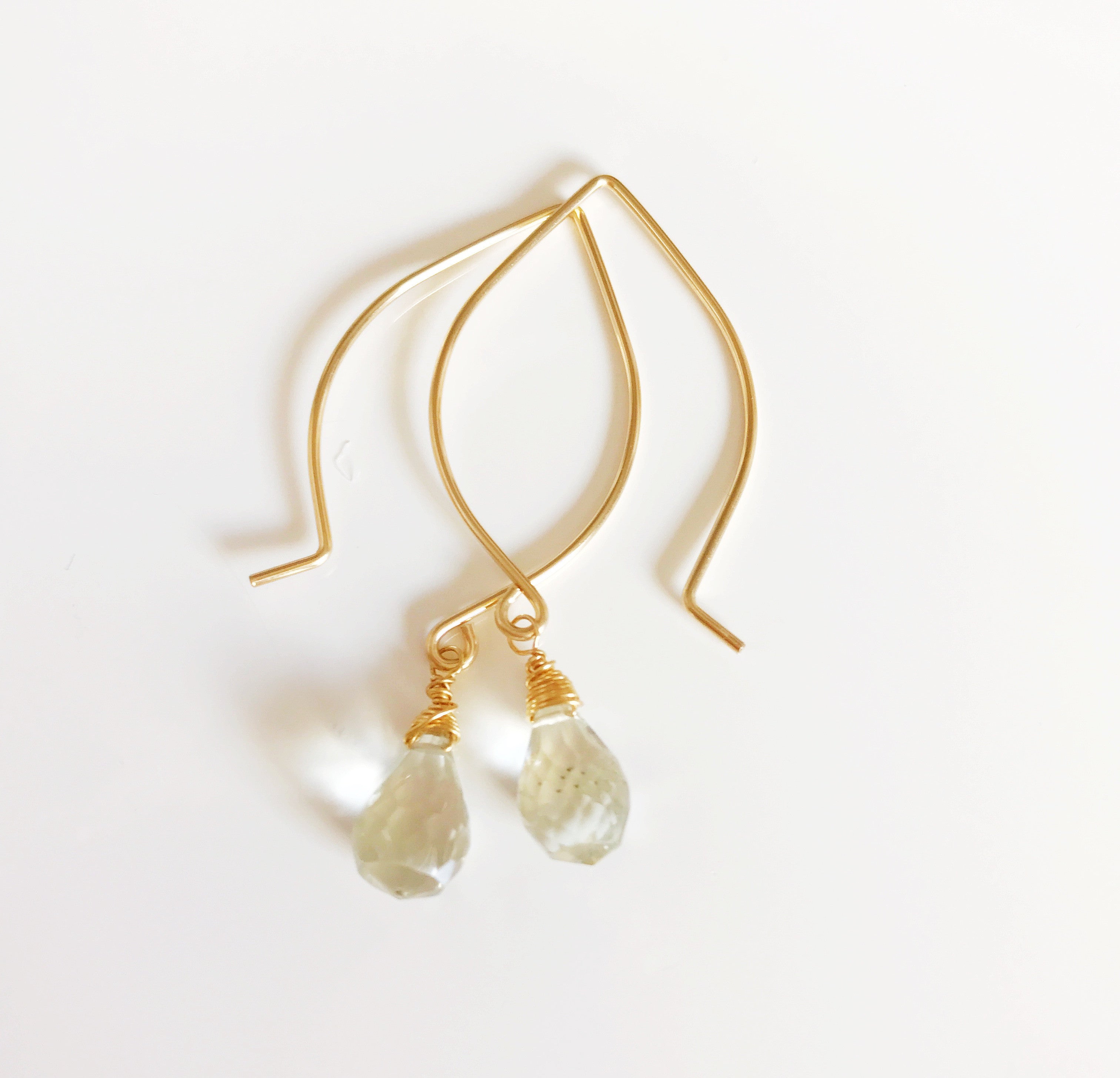 Gemma Green Amethyst Earrings – Elegant Handmade Jewelry for Women | Perfect for Weddings, Parties & Special Occasions