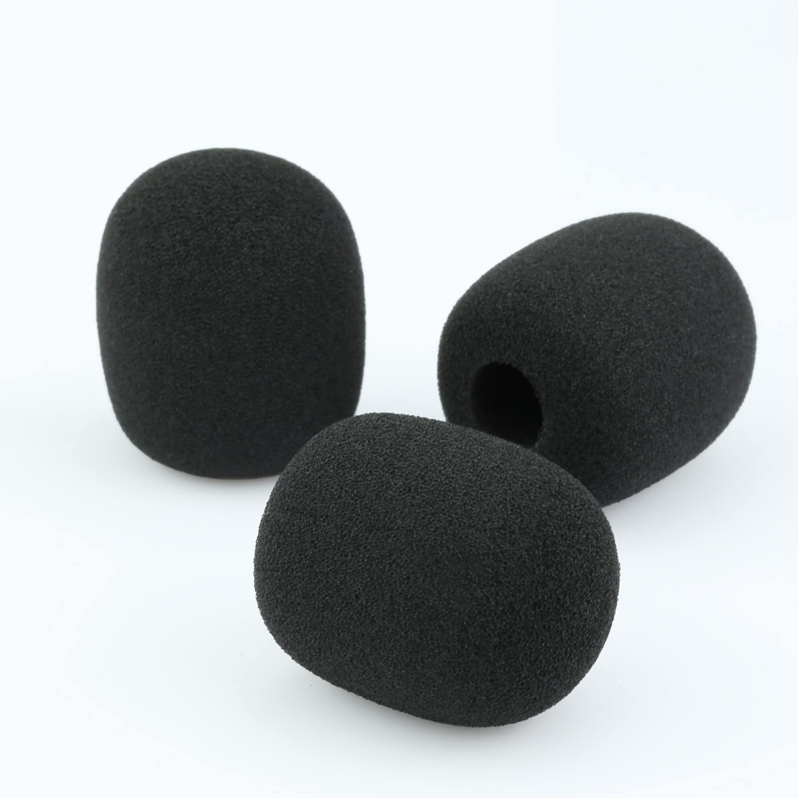 SteelSeries Arctis 1/3/5/7/7X/7P/9X Pro Gaming Headset Mic Foam Cover - 3 Pack Pop Filter Replacement Windscreens for Clear Audio Streaming & Gaming