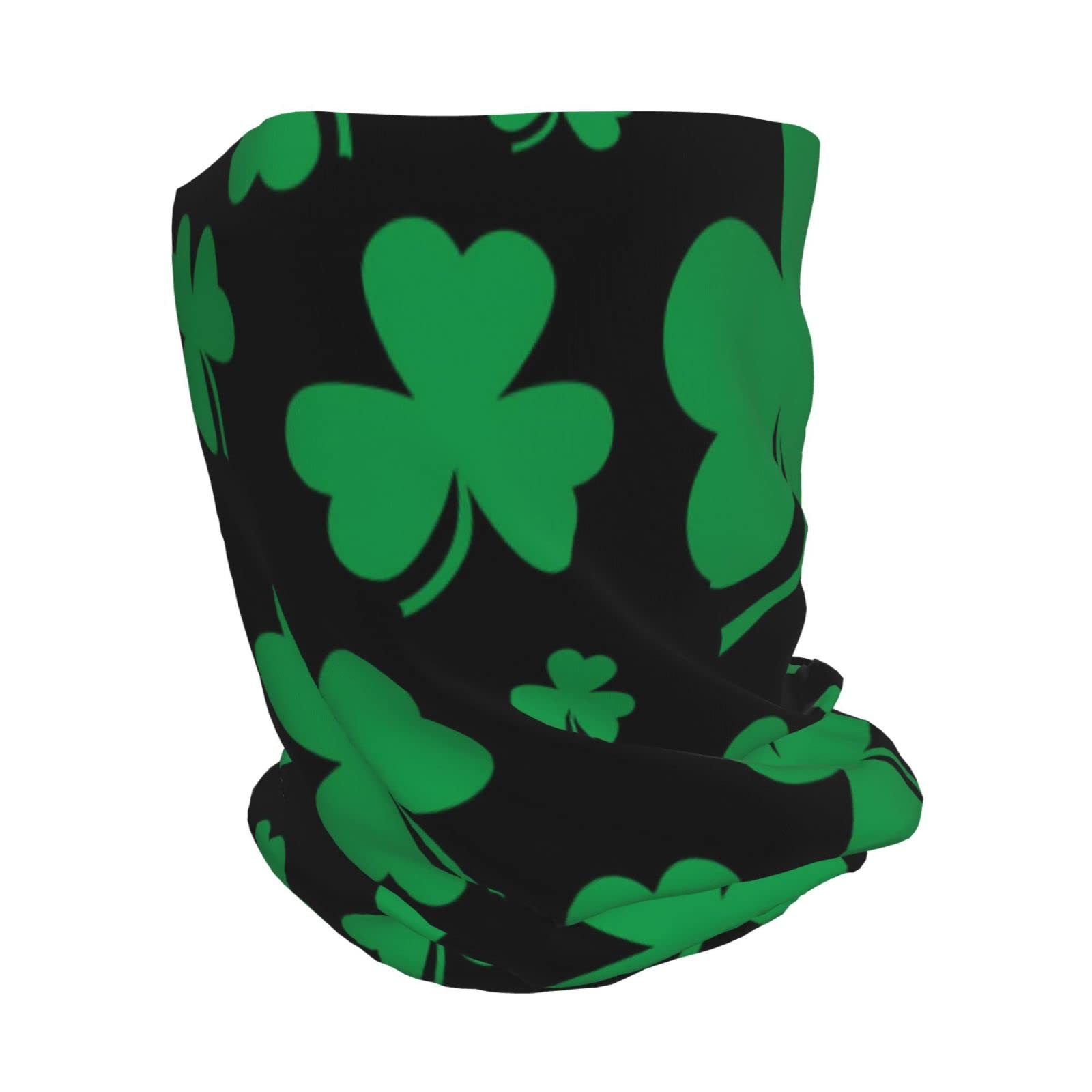 ASYG St. Patrick's Day Shamrocks Beanie Hat for Men & Women - Warm Knit Slouchy Skull Cap for Winter - Perfect for Irish Festivals, Holiday Parties & Cold Weather Outfits