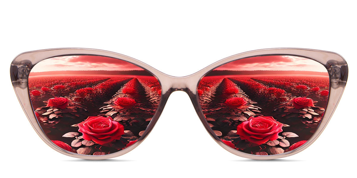 Amber Women's Prescription Sunglasses - UV Protection, Stylish & Comfortable for Driving, Outdoor Activities & Fashion