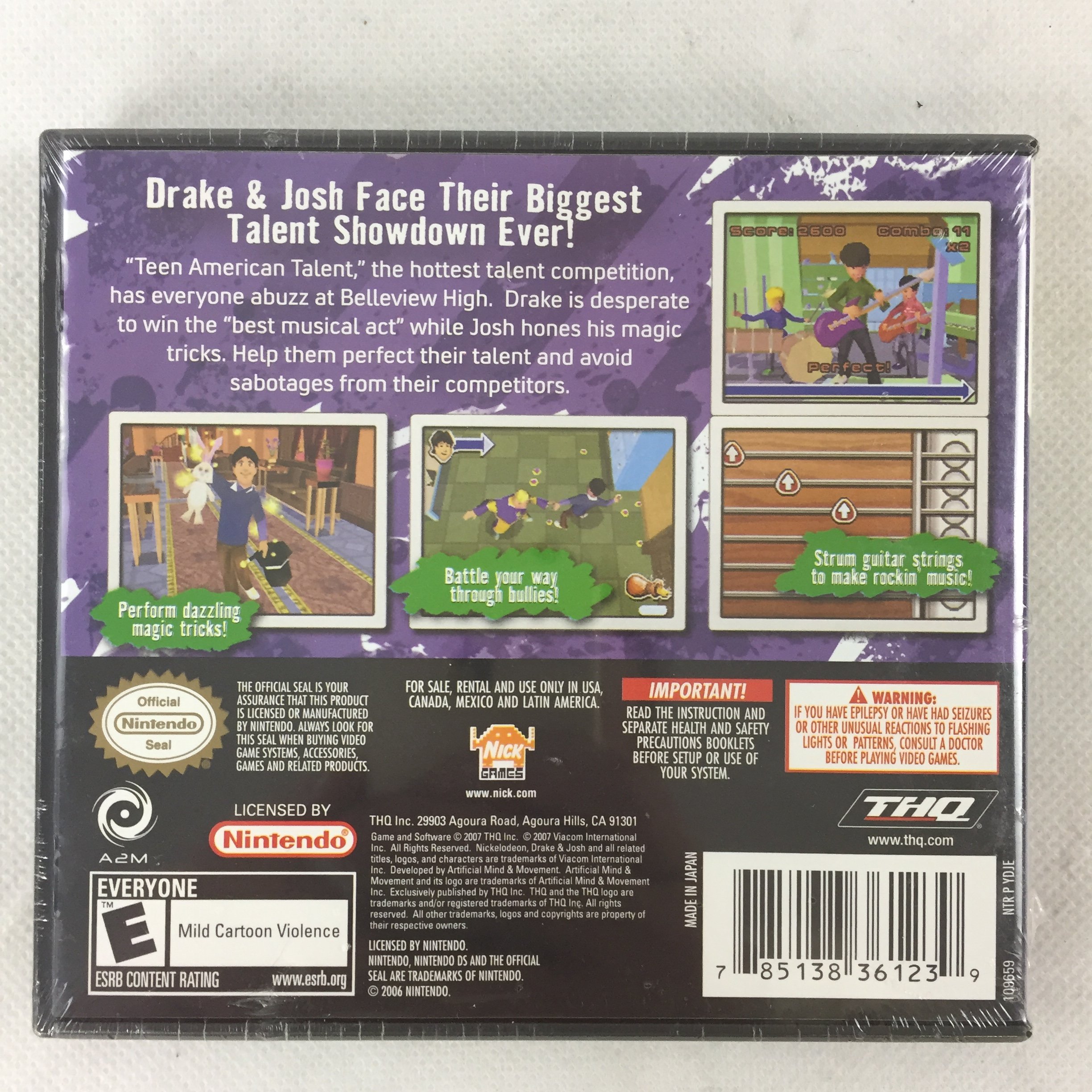 Drake & Josh: Talent Showdown - Renewed DVD - Nickelodeon TV Show - Comedy Series for Teens - Perfect for Movie Nights & Sleepovers