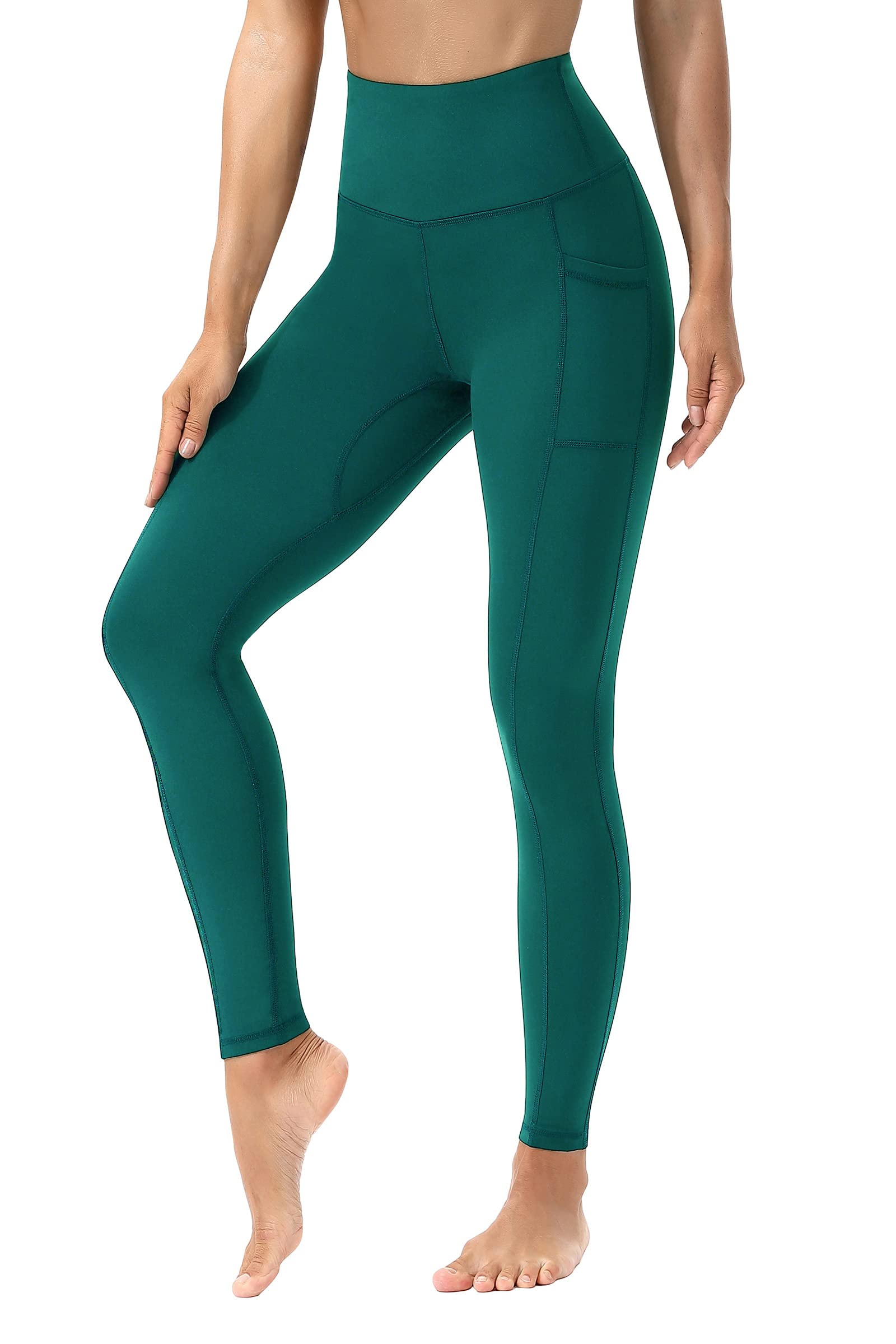 TYUIO High Waist Yoga Pants for Women - Stretchy Workout Leggings with Pockets | Running, Gym, Yoga & Lounge Wear
