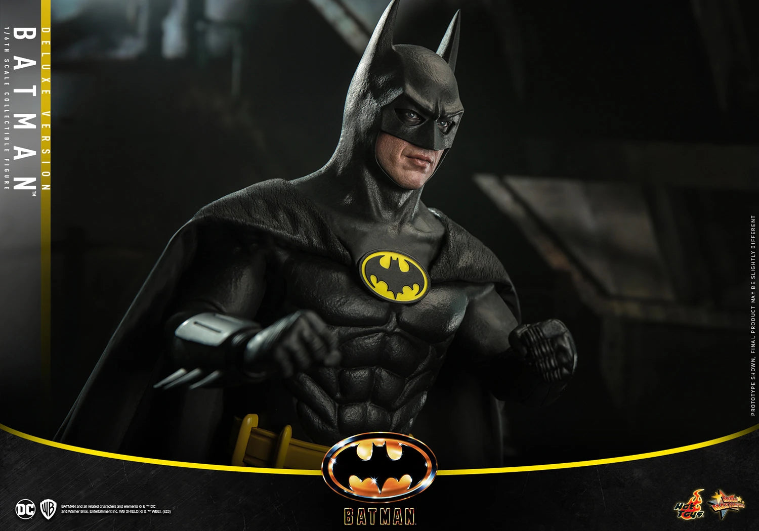 Hot Toys DC Comics Batman (1989) Deluxe Version 1/6 Scale 12