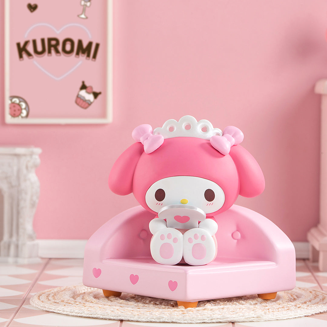 POP MART x Sanrio Characters Sweet Besties Series Blind Box - Cute My Melody & Kuromi Collectible Figures for Anime Fans | Perfect for Display, Gifts & Kawaii Home Decor
