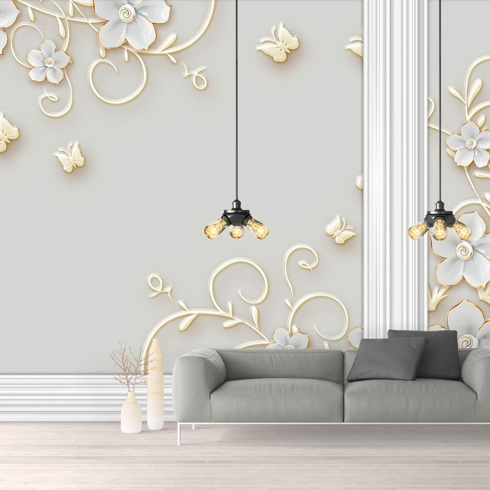Beautiful Removable Peel and Stick Wallpaper Murals for Bedroom - 100x144 Inches - Perfect for Home Decor, Nursery, Living Room & Office Wall Stickers