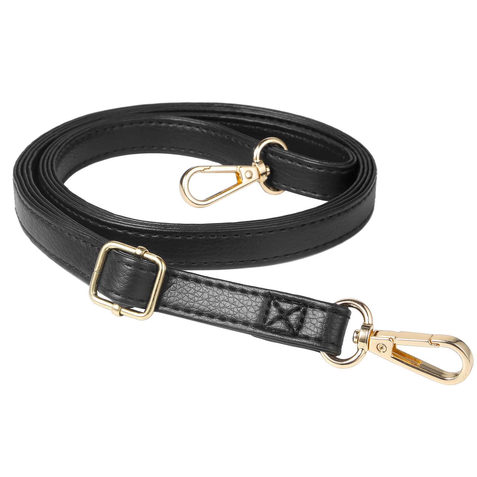Premium Adjustable Leather Crossbody Purse Strap Replacement (30-55 Inch) - Versatile for Handbags, Totes & Shoulder Bags - Perfect for Daily Use, Travel & Shopping
