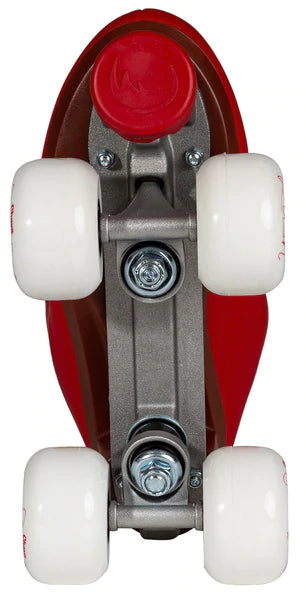 Chaya Melrose Deluxe Roller Skates for Women - Ruby Red Outdoor & Indoor Skates for Fitness, Rink & Street Skating