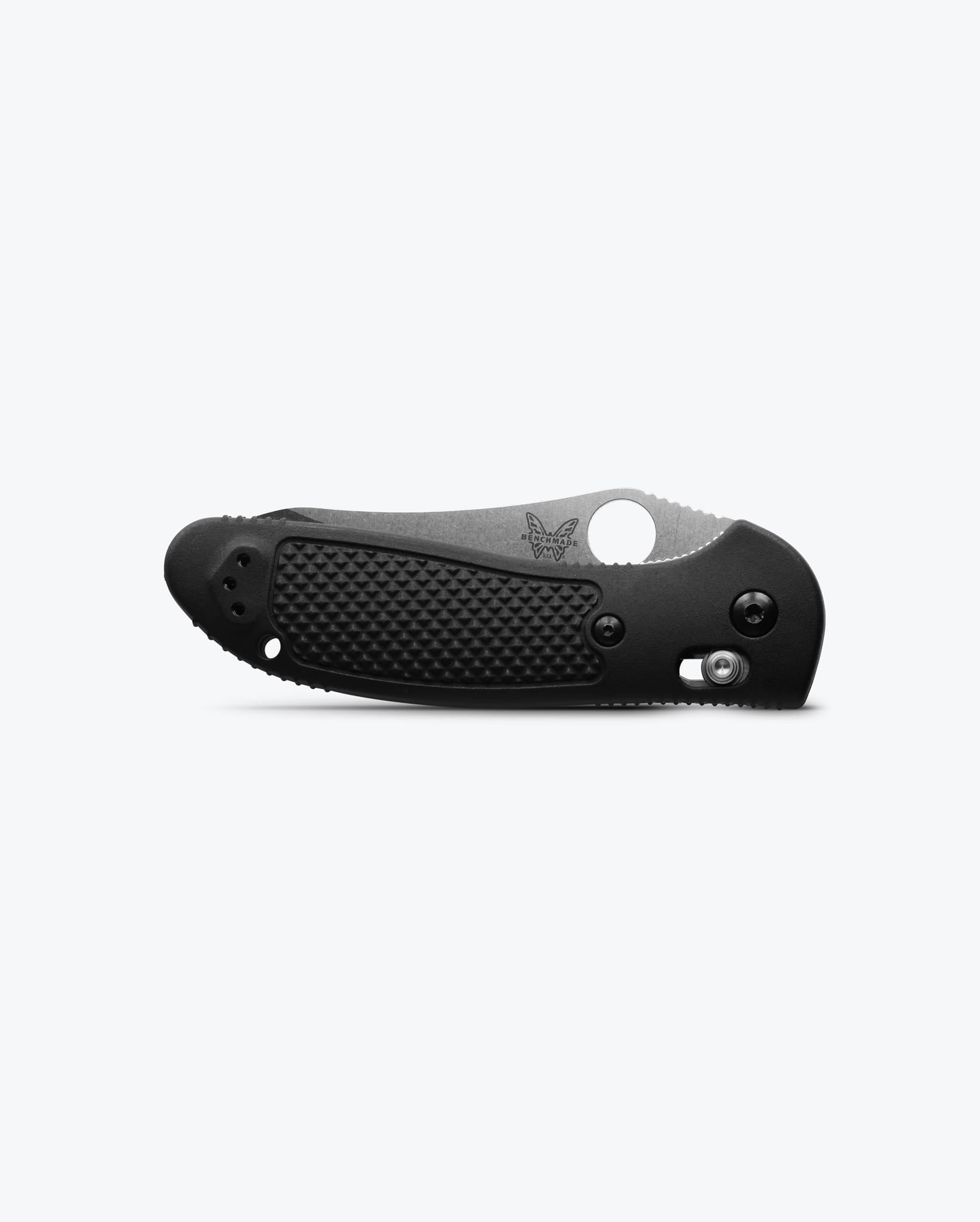 Benchmade Griptilian Folding Knife - Black Grivory Handle, Sheepsfoot Blade - EDC, Outdoor, Camping & Everyday Carry