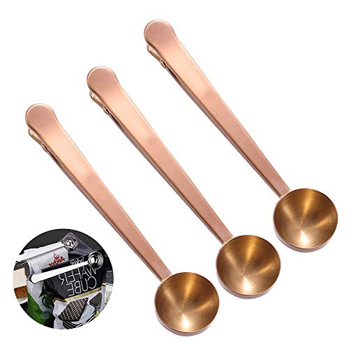 rose gold coffee scoop-3