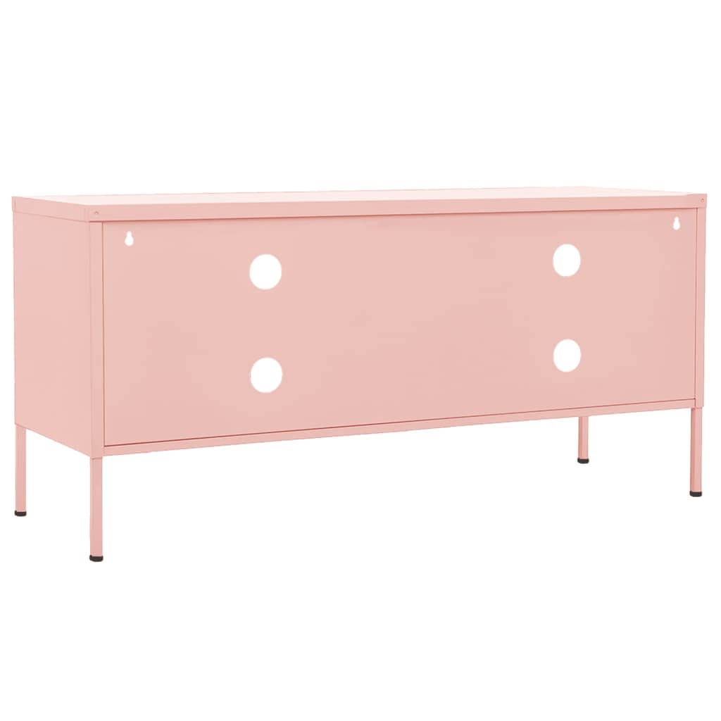 Pink TV Stand with Storage - 41.3
