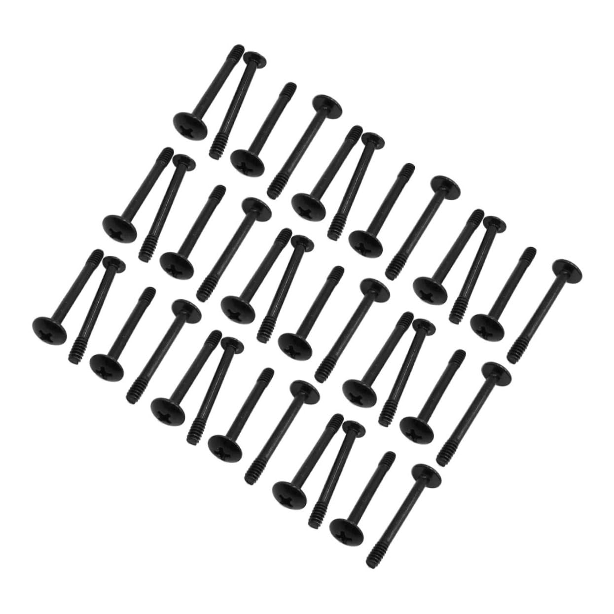 50pcs 30mm Steel Computer Fan Screws Kit - Vibration Reduction Mounting Screws for PC Case Fans, CPU Coolers & Gaming Rigs - Secure & Durable Fan Installation Accessories