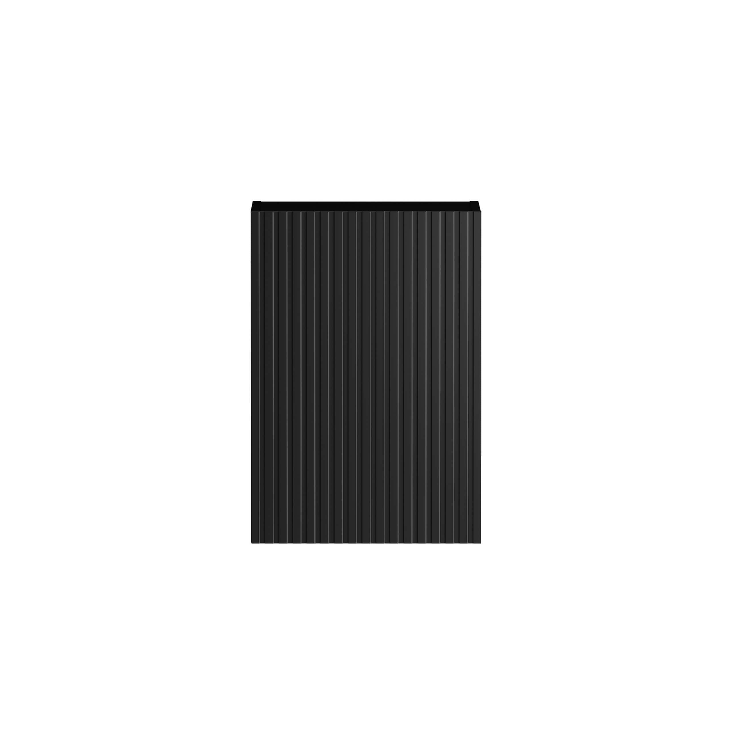 Marlo Wall Cabinet with Adjustable Shelves - Matte Black Finish for Modern Home Decor - Perfect for Bathroom, Kitchen, or Bedroom Storage