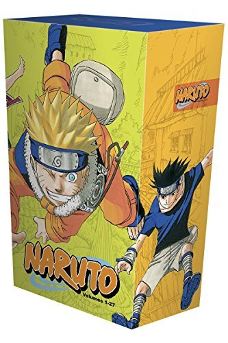 Naruto Box Set 1: Volumes 1-27 Premium Manga Collection - Perfect Gift for Anime Fans & Complete Series Starter
