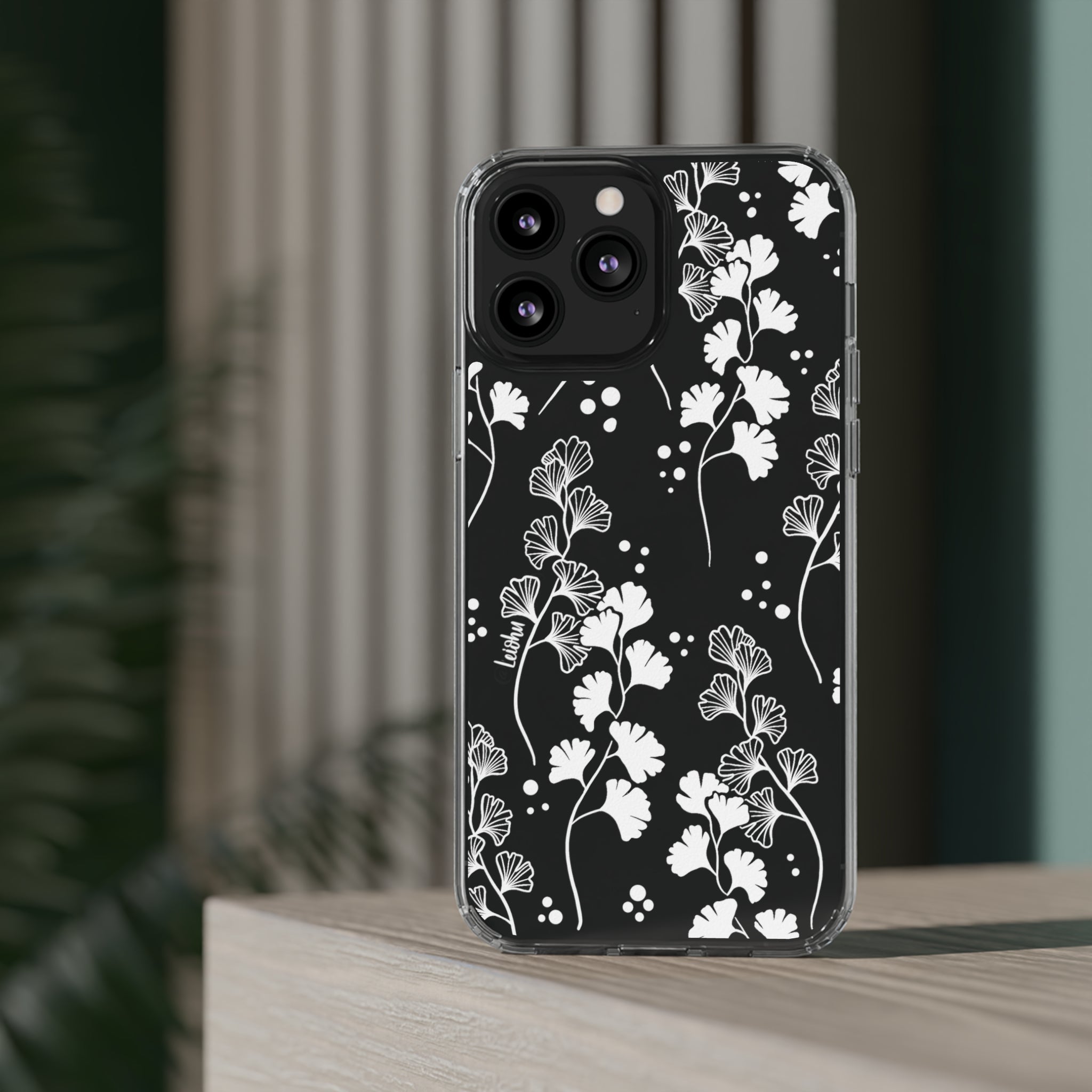 Groovy 'Iwa'iwa Clear Phone Case - Slim Protective Cover for iPhone & Samsung | Trendy Aesthetic Design for Everyday Use & Travel