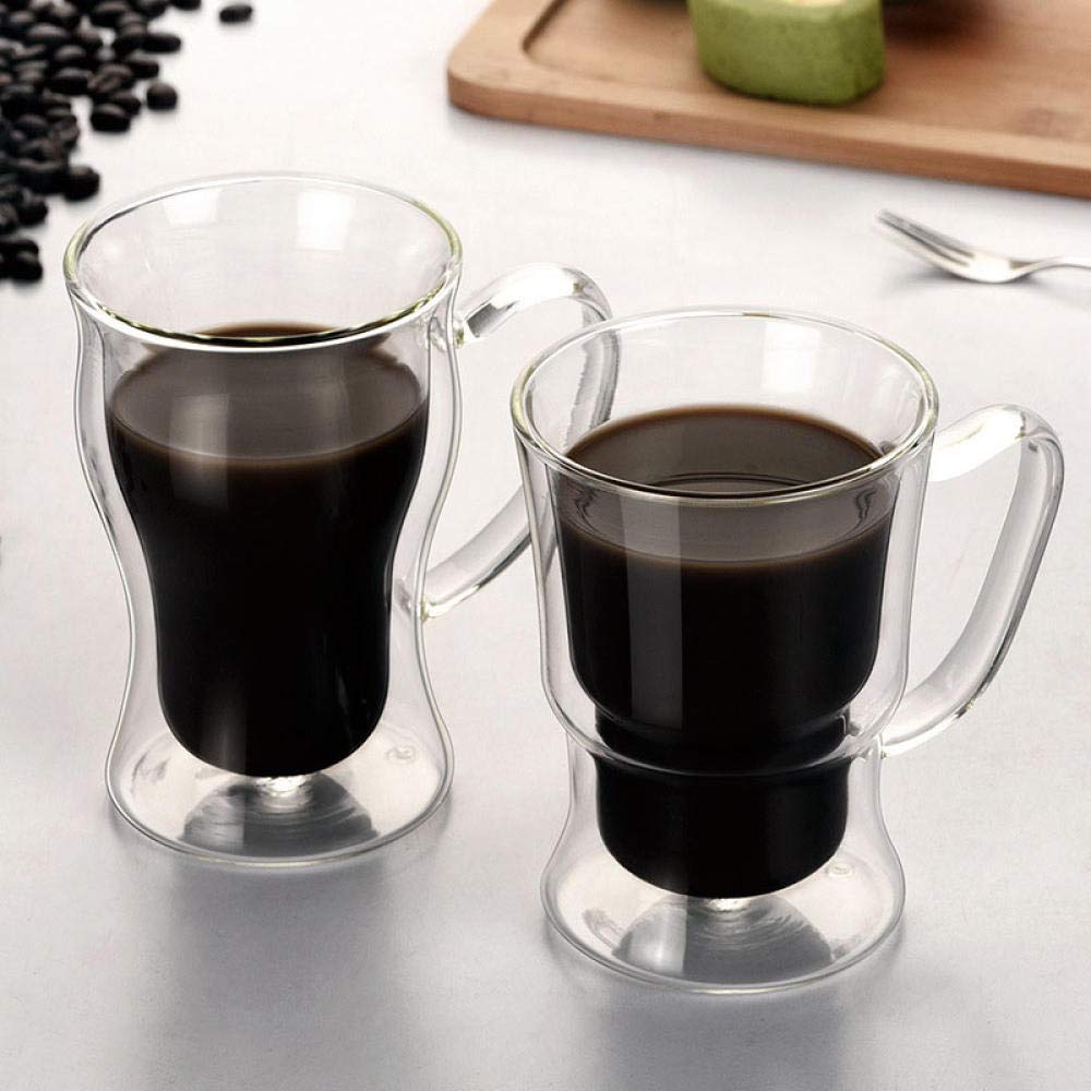 Premium 250ml Travel Coffee Mug - Insulated Stainless Steel Cup for American Latte, Milk, Lemon Juice & Tea - Leak-Proof & Durable Drinkware for Commuting, Camping & Office Use