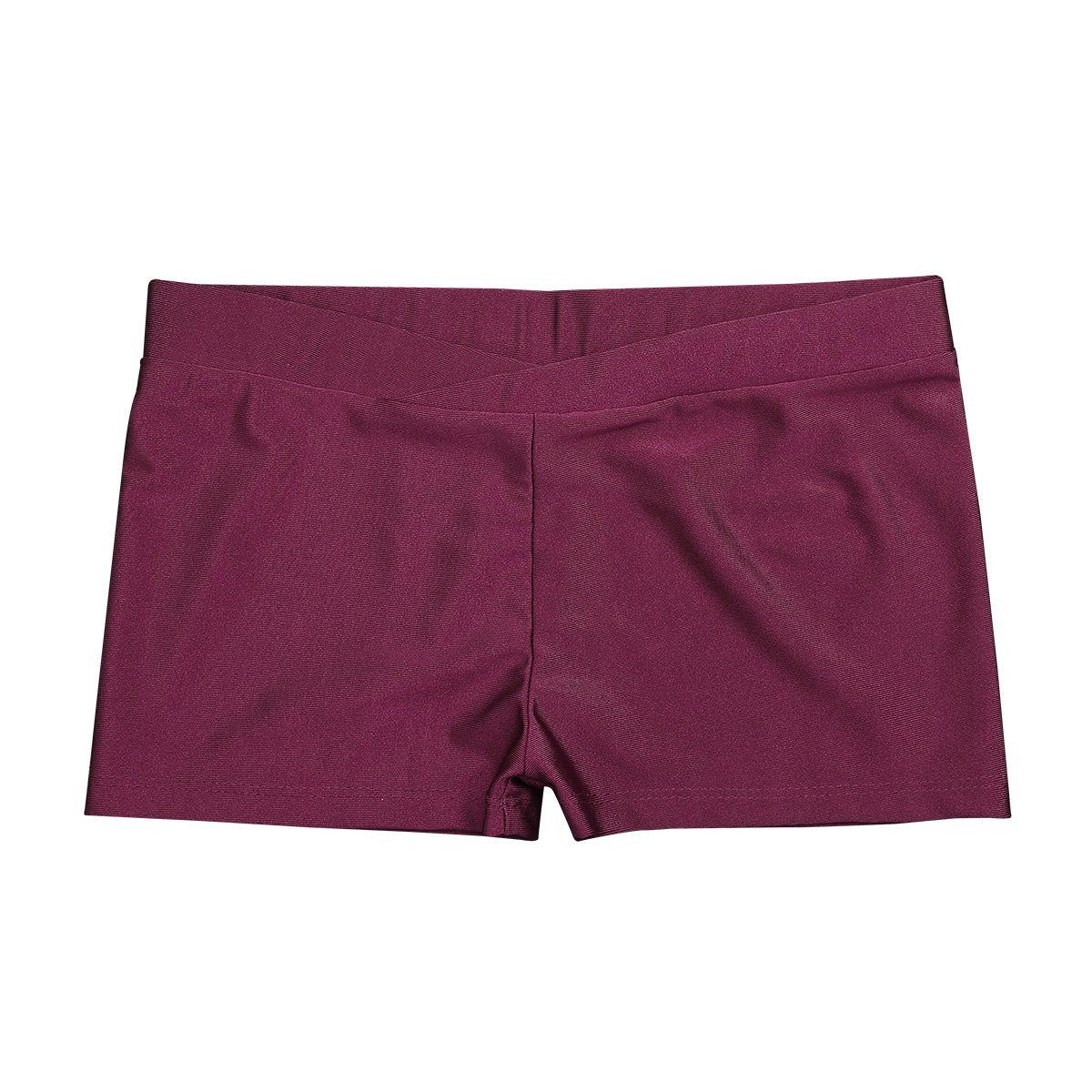 iEFiEL Girls Ballet Dance Shorts - High Waist Booty Shorts for Kids, Sports, Gym, Workout, Yoga, Cycling & Running - Activewear for Dance Class, Fitness & Outdoor Activities