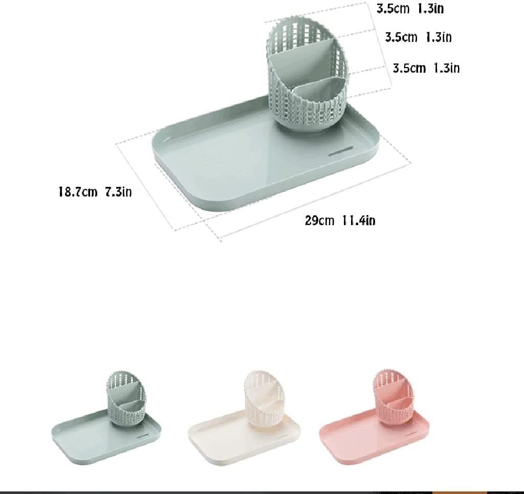 Multifunctional Pen Holder & Desk Organizer - Creative Cute Pencil Cup, Makeup Brush Holder, Stylish Storage Box for Home & Office Desktop - Perfect for Organizing Stationery, Cosmetics, and Office Supplies