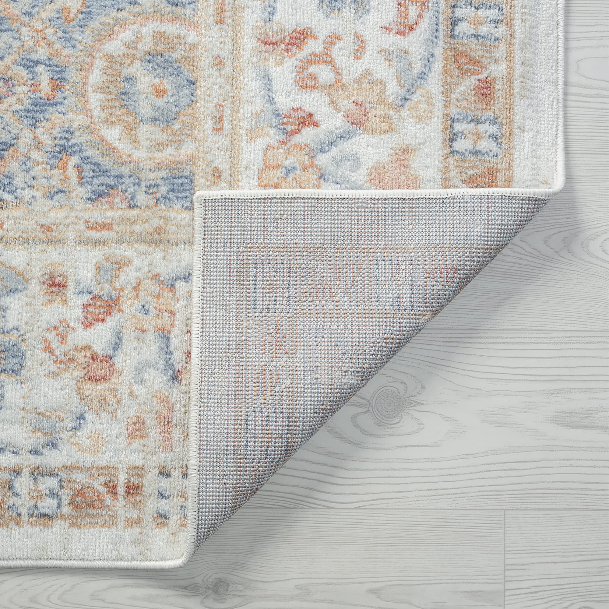 Alena Cream 5x7 Area Rug - Soft Traditional Oriental Indoor Carpet for Living Room, Bedroom, Dining Room & Entryway - Perfect for Home Decor, Family Gatherings & Cozy Spaces