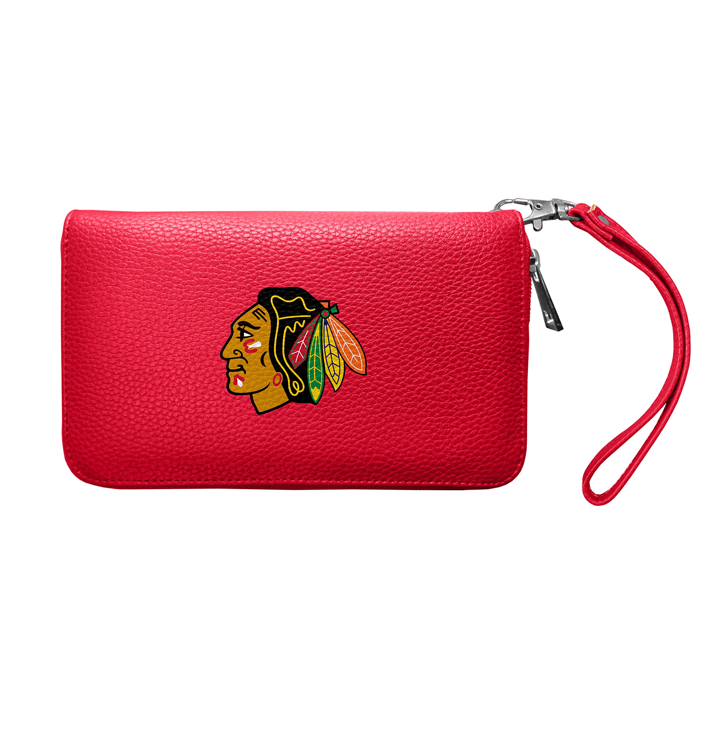 Little Earth Productions Unisex NHL Licensed Zip Organizer Wallet - Perfect for Sports Fans & Game Day Essentials | Durable & Stylish Card Holder for Men & Women