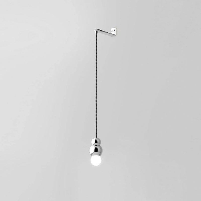 Modern LED Ball Light Wall Lamp - Dimmable Indoor/Outdoor Lighting Fixture for Bedroom, Living Room, Garden & Patio Decor