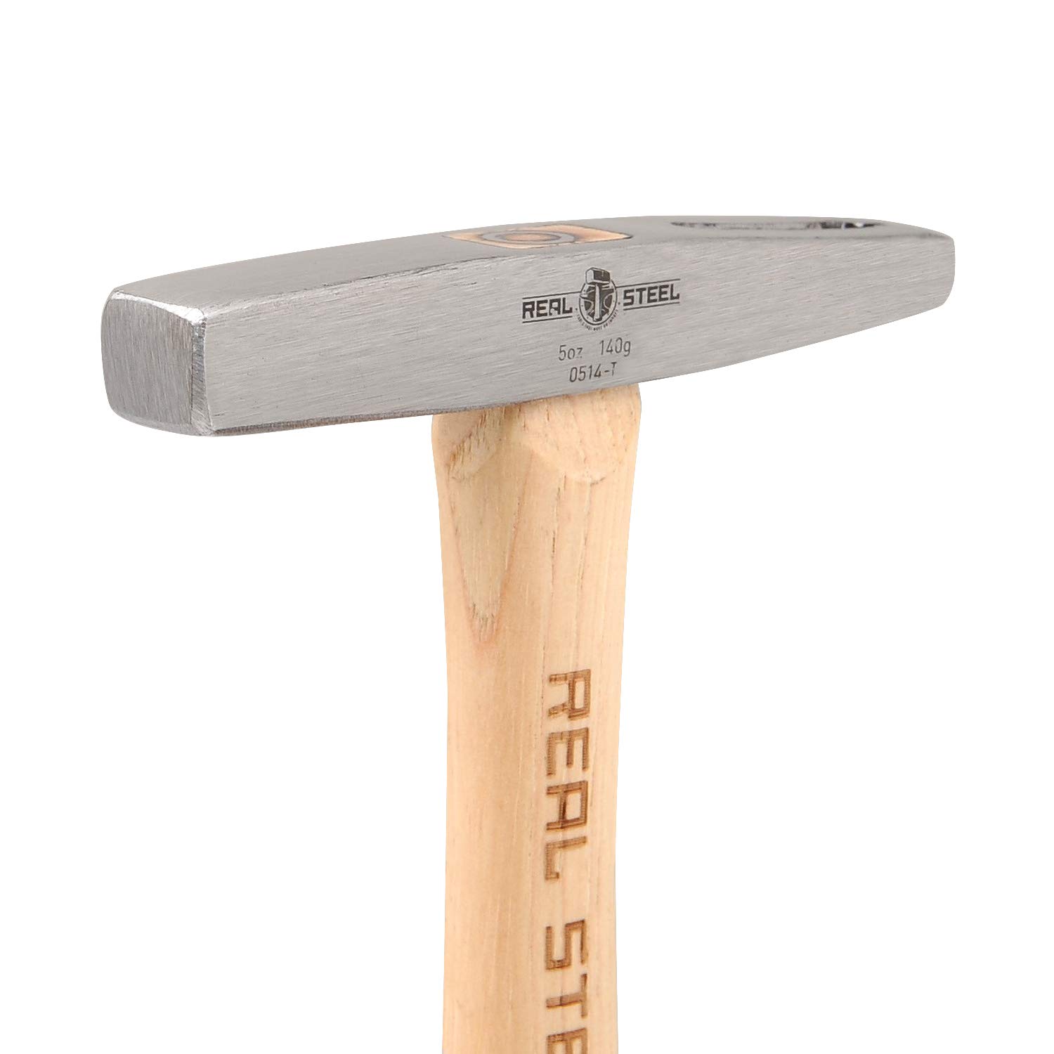 REAL STEEL 5oz Magnetic Tack Hammer - Forged Steel Head & Hickory Wood Handle - Lightweight Small Hammer for Women (0514-T) - Perfect for Upholstery, DIY Crafts, and Home Repair Projects