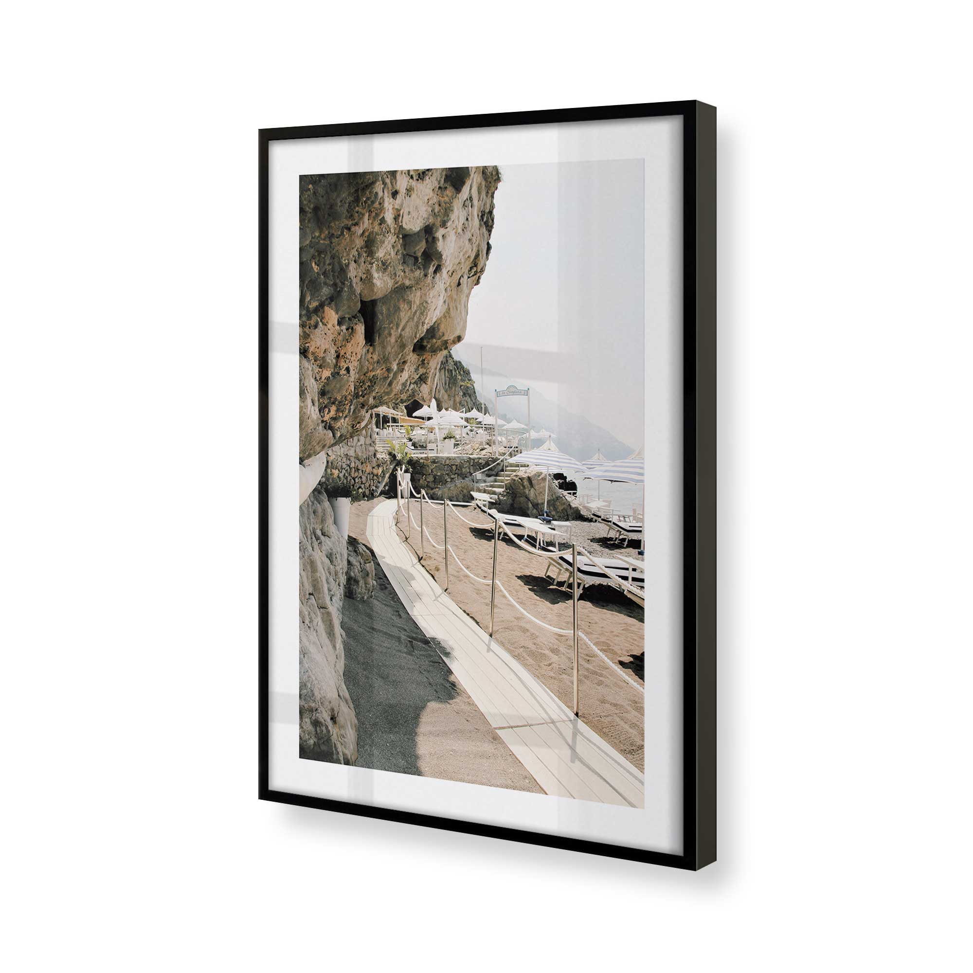 Beachfront Serenity Print - Coastal Wall Art Decor for Living Room, Bedroom & Office - Perfect for Beach House, Vacation Home & Coastal Style Interiors
