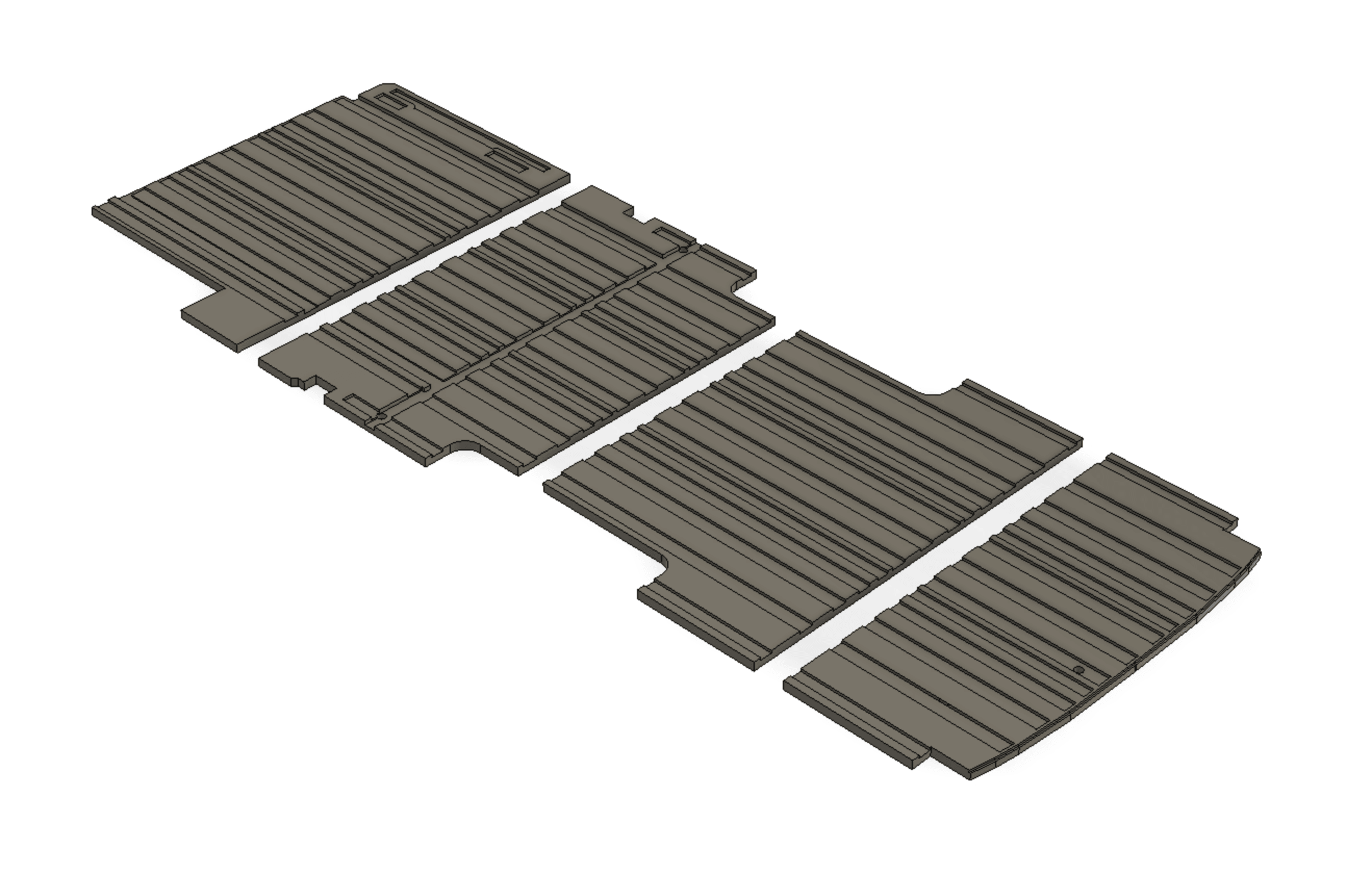 Premium Transit Insulated Subfloor System with Step & Trim - Durable Flooring Solution for RVs, Campers & Tiny Homes - Easy Installation & Thermal Protection