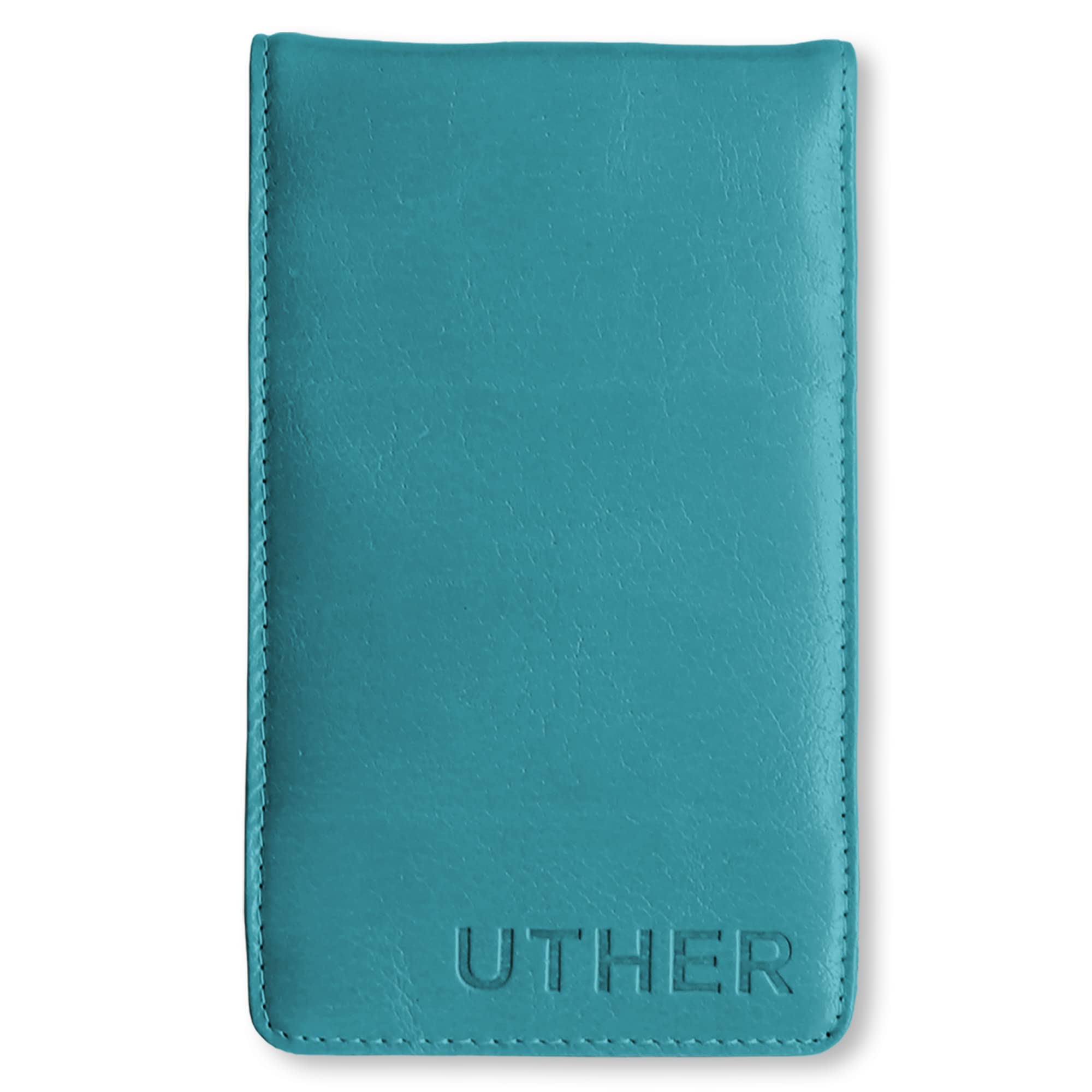 Premium Leather Golf Scorecard Holder by Uther – Durable Golf Accessories for Men & Women – Perfect for Scorekeeping on the Course