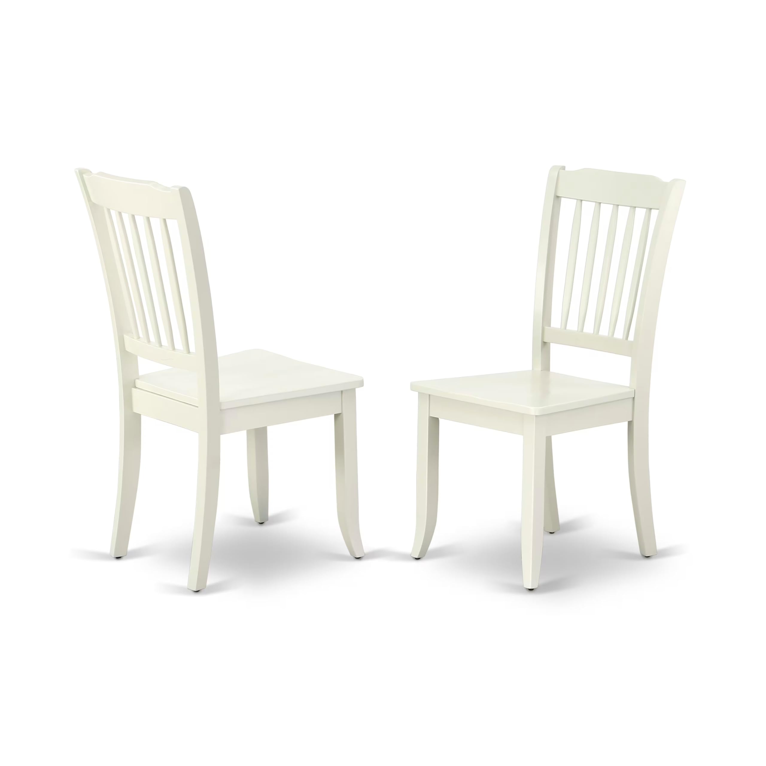 Modern 5-Piece Dining Table Set with Round Wooden Drop-Leaf Table & 4 Chairs - 42x42 Inch, Linen White - Perfect for Small Spaces, Breakfast Nooks & Cozy Family Meals
