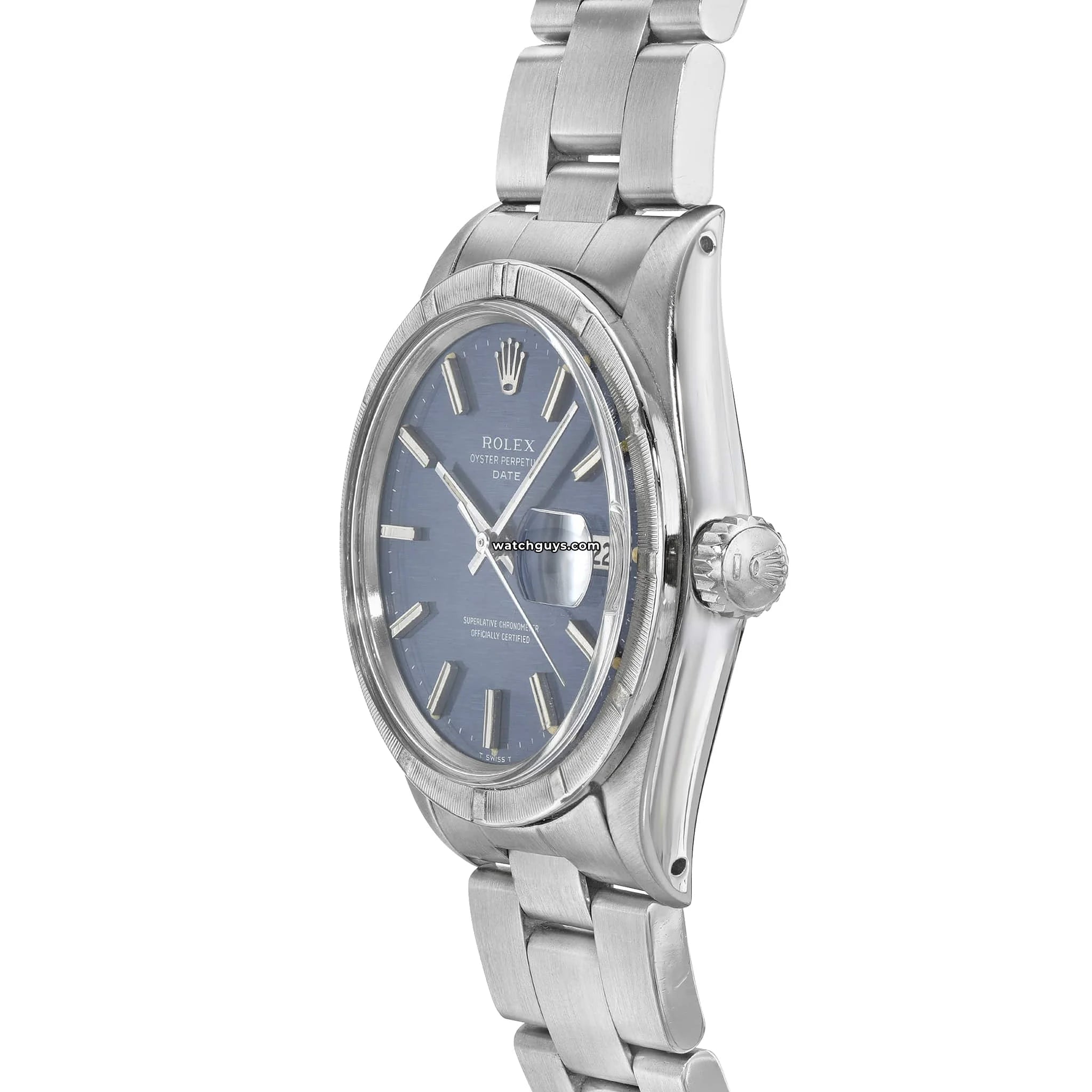 Rolex Datejust 1501 Men's Watch - Blue Mosaic Dial, Stainless Steel, Automatic Movement - Perfect for Business, Formal Events & Luxury Collectors