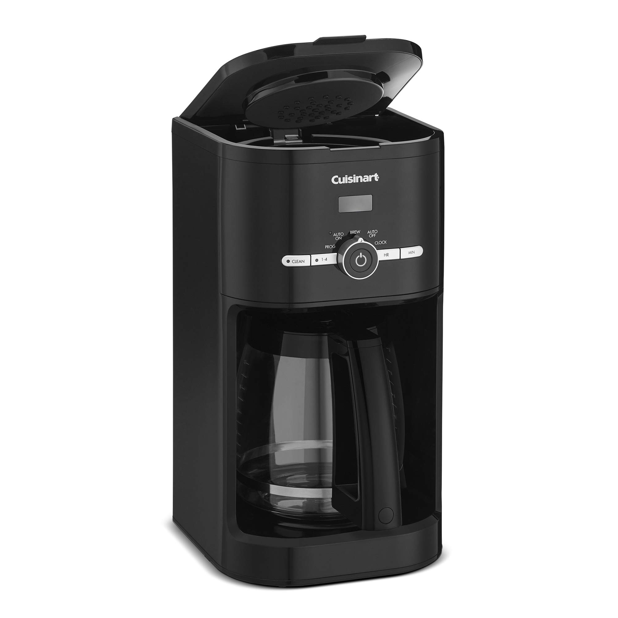12 Cup Programmable Coffee Maker with Permanent Filter - Fast Brewing, Auto Shutoff, Black - Perfect for Home, Office & Dorm Use