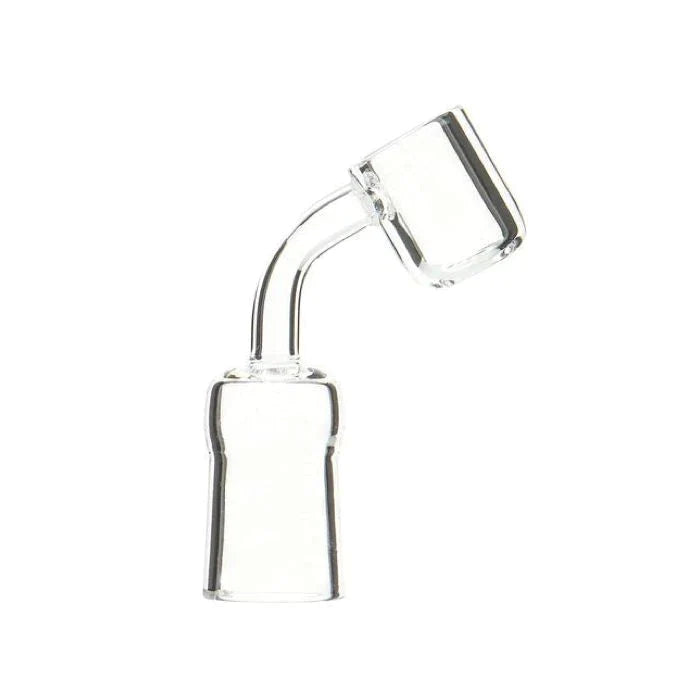 14mm 45 Degree Female Quartz Banger - Premium Dab Nail for Concentrates | Perfect for Dab Rigs, Enails & Oil Vaporizers | Durable & Heat Resistant Quartz for Smooth Hits