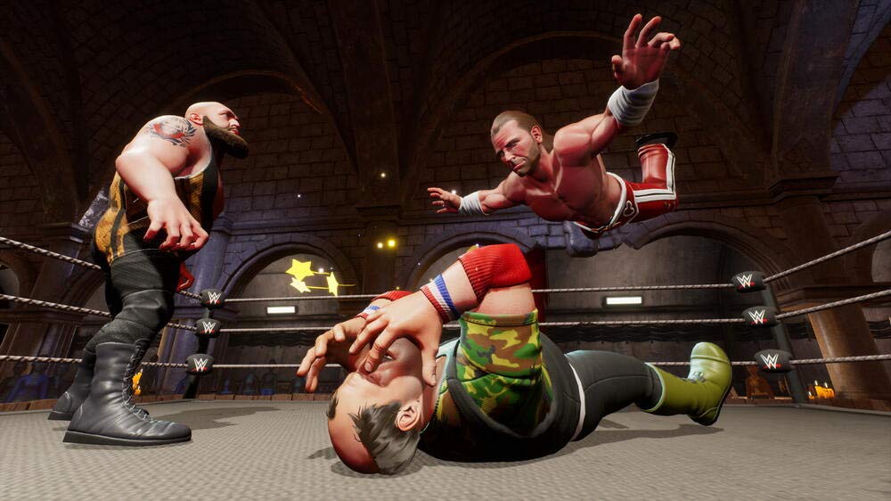 WWE Battleground (PS4) - WWE Wrestling Video Game for PlayStation 4 - Action-Packed Fighting Game for WWE Fans - Perfect for Gaming Parties & Sports Entertainment Enthusiasts