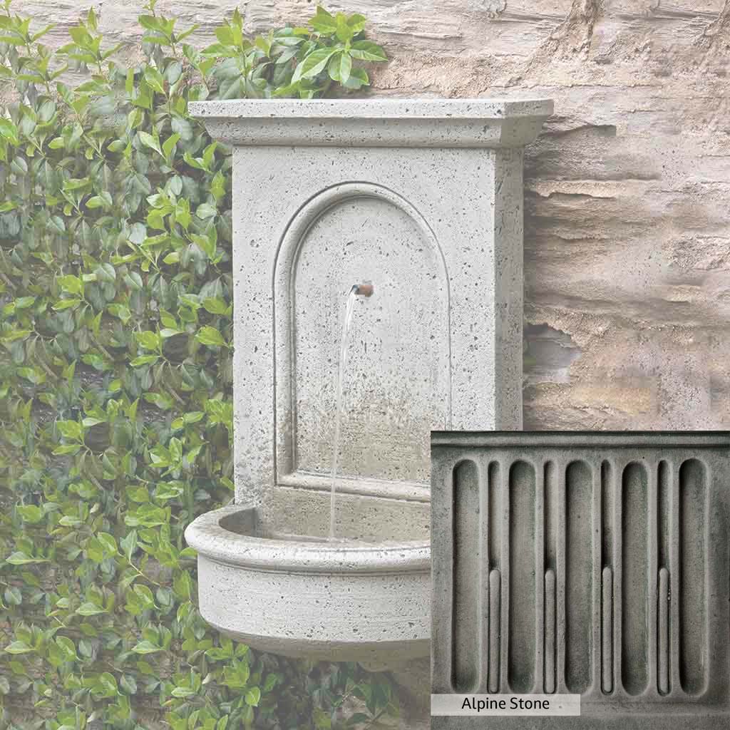 Campania International Portico Fountain - Classic Outdoor Garden Water Feature for Patio, Yard & Landscape Decor