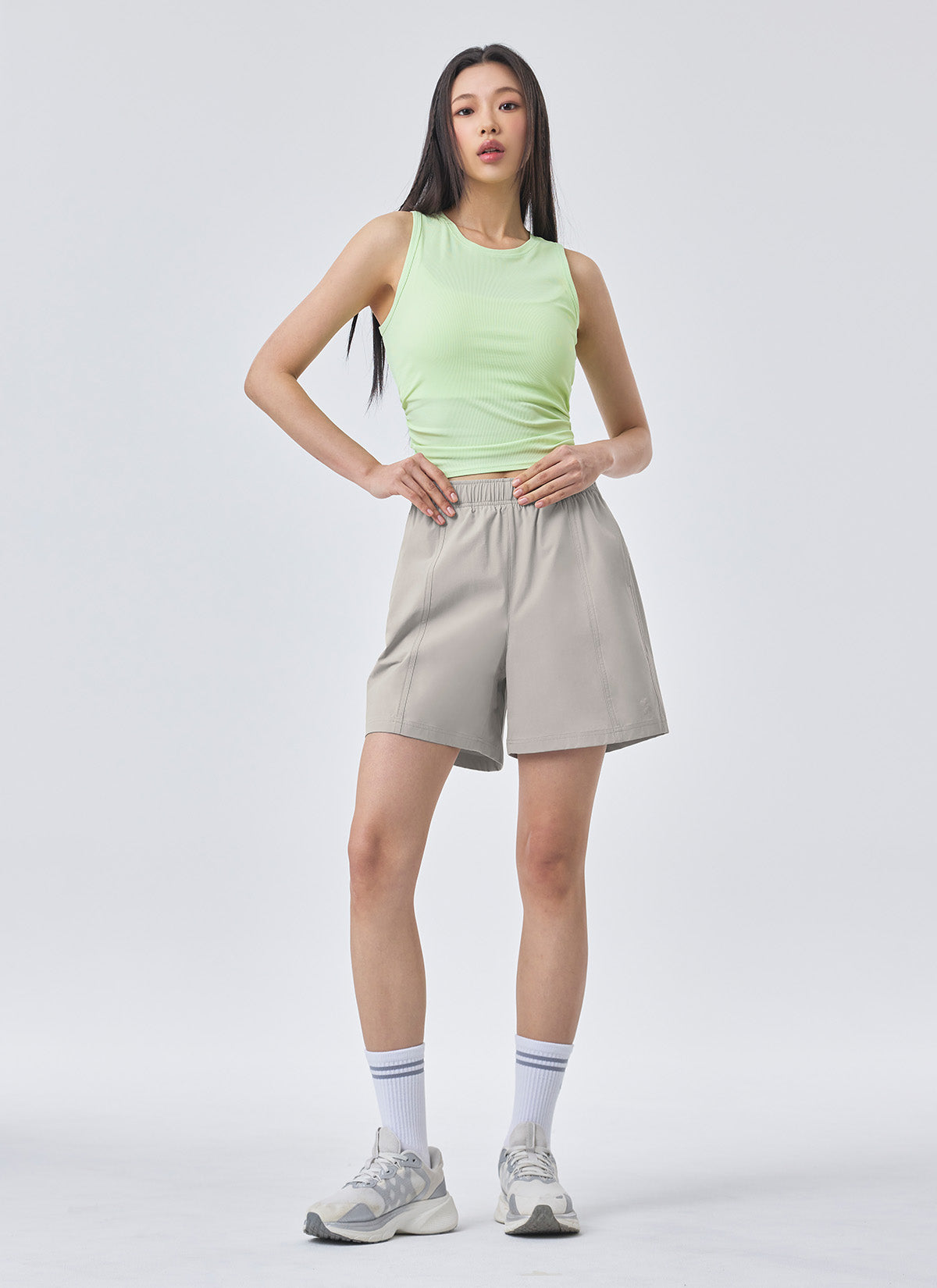 Always Perfect Tension Shorts 4 - High Waist Workout Running Yoga Athletic Shorts for Women - Gym, Jogging, Lounge & Everyday Wear