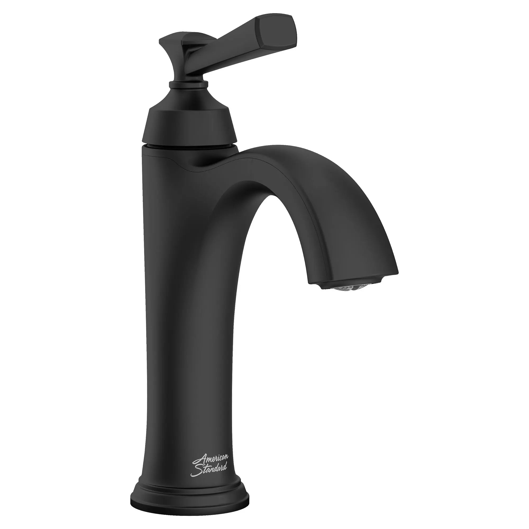 Glenmere Single Hole Bathroom Faucet with Lever Handle - 1.2 GPM/4.5 LPM Water-Saving Design - Perfect for Modern Vanities and Small Bathrooms