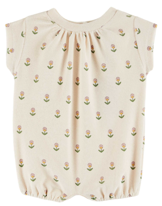 Emile & Ida Imprime Baby Romper - Soft Cotton Jumpsuit for Boys & Girls (6-18 Months) | Perfect for Playdates, Daycare & Family Outings