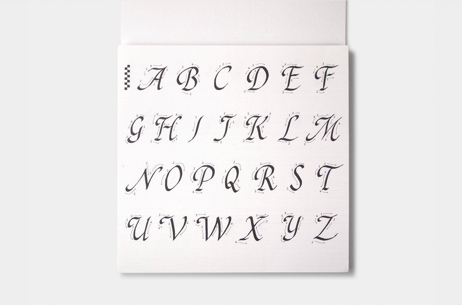 Calligraphy Practice Notebook for Chancery Cursive - Premium Handwriting Workbook for Beginners & Adults - Perfect for Calligraphy, Lettering & Journaling