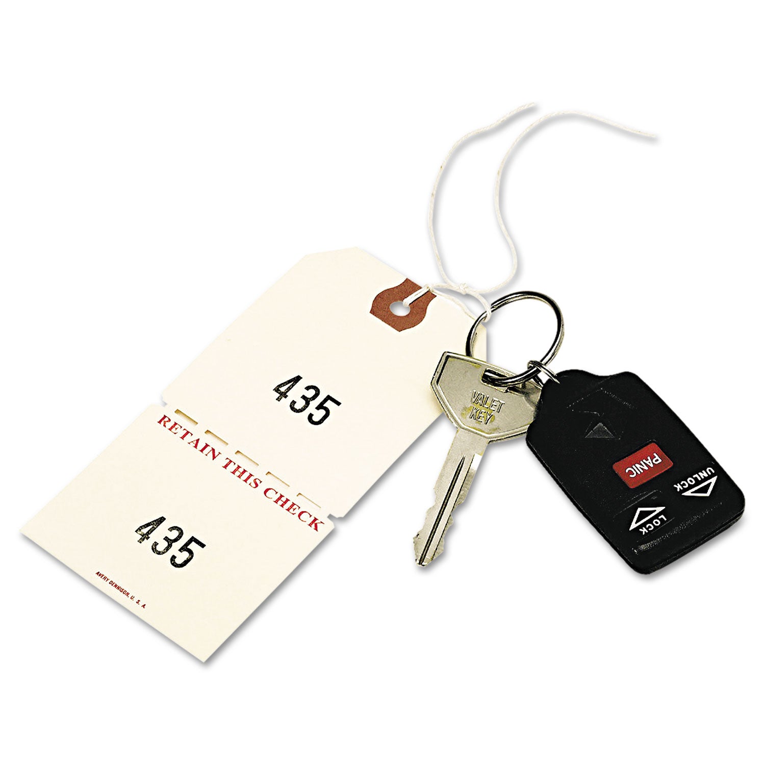 Avery® Auto Park Duplicate Tags, 1-500 Count, 4.75