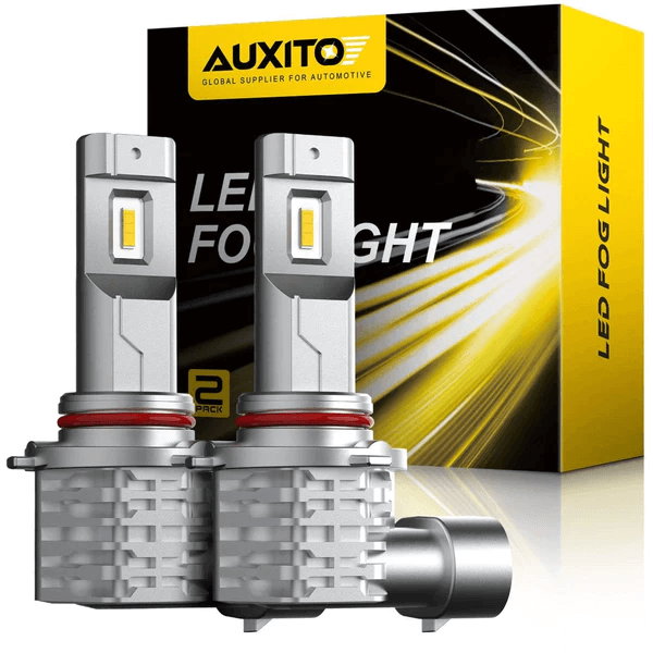 2000-2004 Ford F-250 H10/9145 LED Fog Light Bulbs - 6000K Cool White - Upgrade for Better Visibility in Rain & Fog Driving Conditions