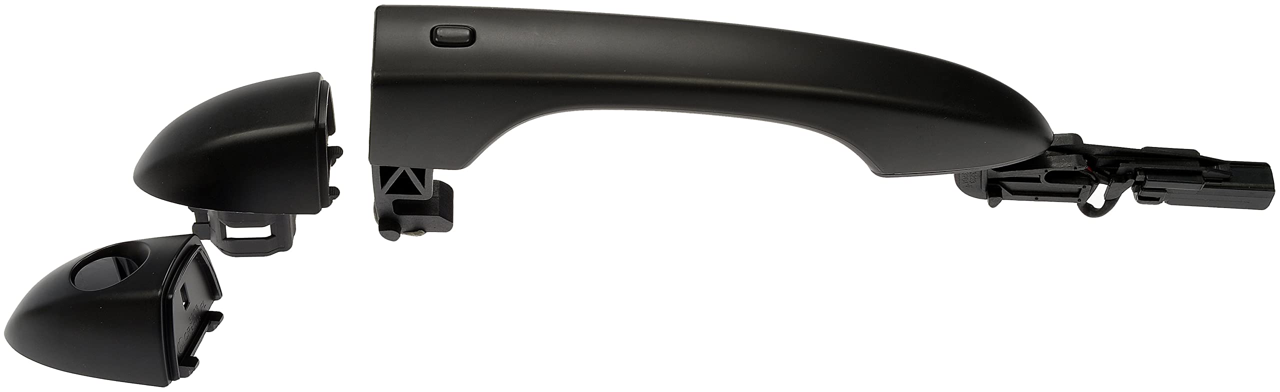 Dorman 97755 Black Exterior Door Handle Replacement for Dodge Ram 1500 2500 3500 & Jeep Wrangler Cherokee Grand Cherokee - Perfect for Off-Roading, Daily Commuting and Vehicle Maintenance