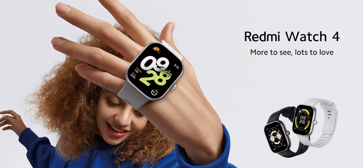 Xiaomi Redmi Watch 4 - Smart Fitness Tracker with 1.97